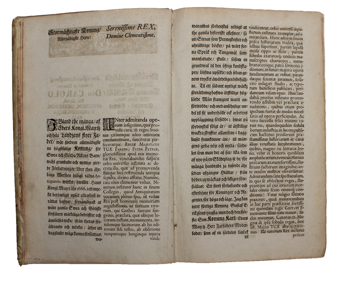 Heims Kringla/ Eller Snorre Sturlusons Nordländiske Konunga Sagor. Sive Historiae Regum Septentrionalium. Ante secula quinque, patrio sermone antiquo Conscriptae, Quas Ex Manuscriptis Codicibus edidit, Versione gemina, notisque brevioribus, Indici Poë...