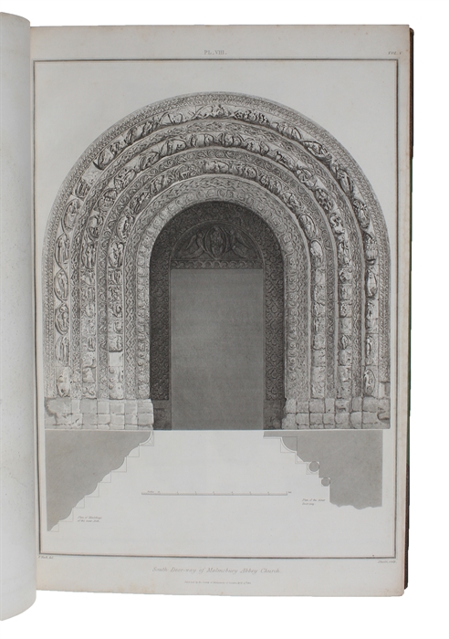 Vetusta monumenta quae ad Rerum Britanicarum memoriam conservandam Societas Antiquariorum Londini sumptu suo edenda curavit. 5 vols. (Vol. 1-5, out of 7).