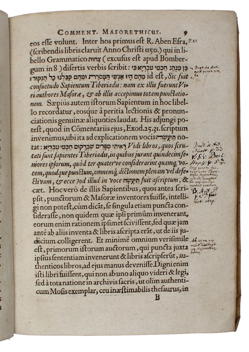 Tiberias, sive Commentarius Masorethicus.