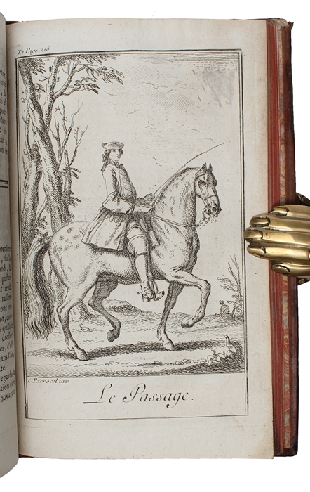 Ecole de cavalerie. Contenant la connoissance, l'instruction et la conservation du cheval. 2 vols.