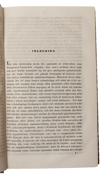 Alcoholismus Cronicus eller Chronisk Alkoholssjukdom. Ett Bidrag till Dyskrasiernes Kännedom: enligt egen och andres Erfarenhet. 2 Afdelingar (i.e. Two Parts).  