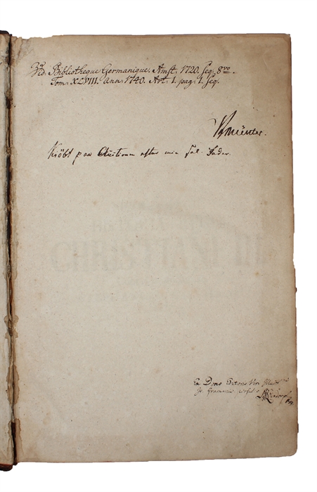 Annalium libri VI. qvibus Res Danicæ ab excessu Friderici I. ac deinde a Christiano III. gestæ ad omnium usqve 1550 enarrantur. His additi Stephani Jo. Stephaniis Historiæ Danicæ libri duo quibus reliqua laudati Regis Acta describuntur. Cum Præfatione...