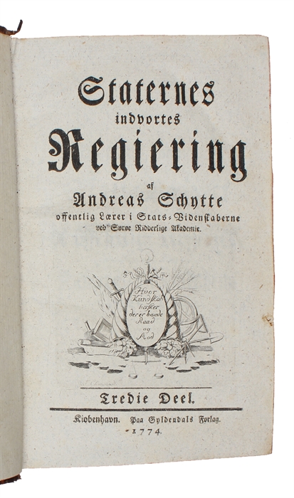Staternes indvortes Regiering. 5 parts.