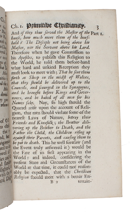 Primitive Christianity or, The Religion of the Ancient Christians In the First Ages of the Gospel. In Three Parts. The Fourth Edition.