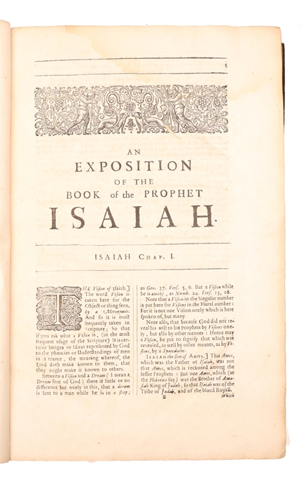 An Exposition of the Book of the Prophet Isaiah.