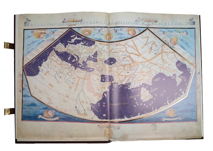 Die Cosmographia des Claudius Ptolemaeus 1472. (Facsimilie of Codex Urbinas Latinus, no 277, in Bibliotheca Apostolica Vaticana, Rome)