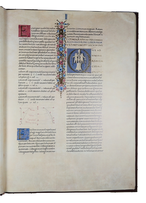 Die Cosmographia des Claudius Ptolemaeus 1472. (Facsimilie of Codex Urbinas Latinus, no 277, in Bibliotheca Apostolica Vaticana, Rome)