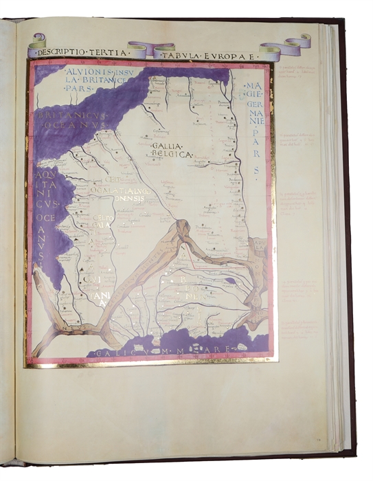 Die Cosmographia des Claudius Ptolemaeus 1472. (Facsimilie of Codex Urbinas Latinus, no 277, in Bibliotheca Apostolica Vaticana, Rome)