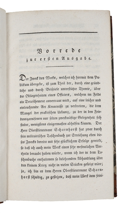 Abhandlung über den kleinen Krieg und über gebrauch der leichten Truppen, mit Rücksicht auf den französischen Krieg. Von einem Preussischen Officier. (Mit Anmerkungen von L.S. von Brekenhof). Zweite vermehrte Ausgabe, mit einem Anhang von Fragmenten. ...
