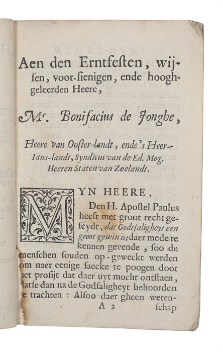 Gulde regelen van een heyligh leven, of Een tractaet vervattende de heylighe regieringe onses levens in de Schiftuere voor-geschreven