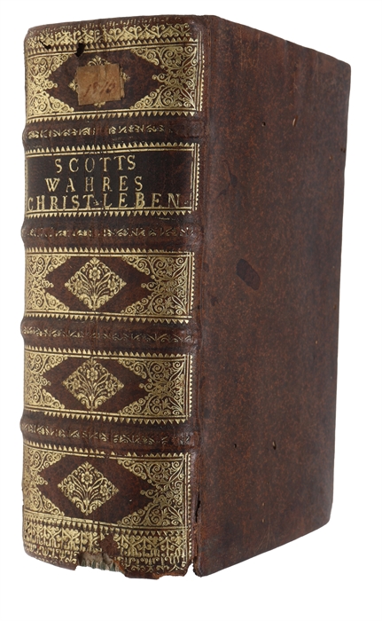 Johann Scott Von wahren Christen-Leben Auss der Fünfften Englischen Edition anitzo ins Teutsche übersetzet. 2 parts. 