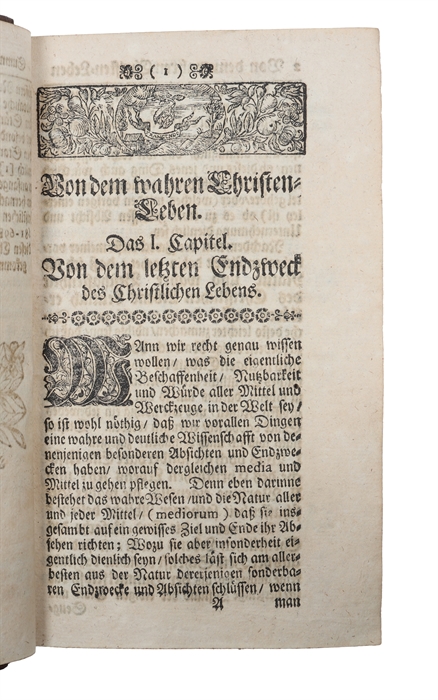 Johann Scott Von wahren Christen-Leben Auss der Fünfften Englischen Edition anitzo ins Teutsche übersetzet. 2 parts. 