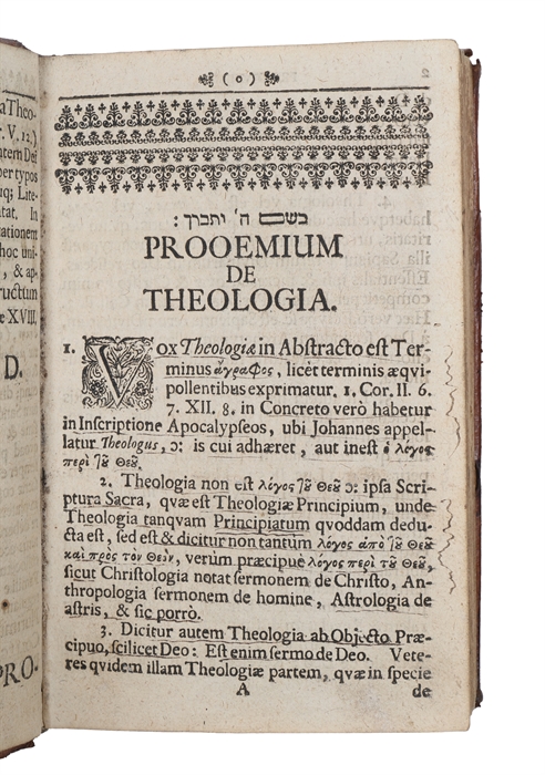 Elementa Theologica Ex Variis Systematibus collecta,,,