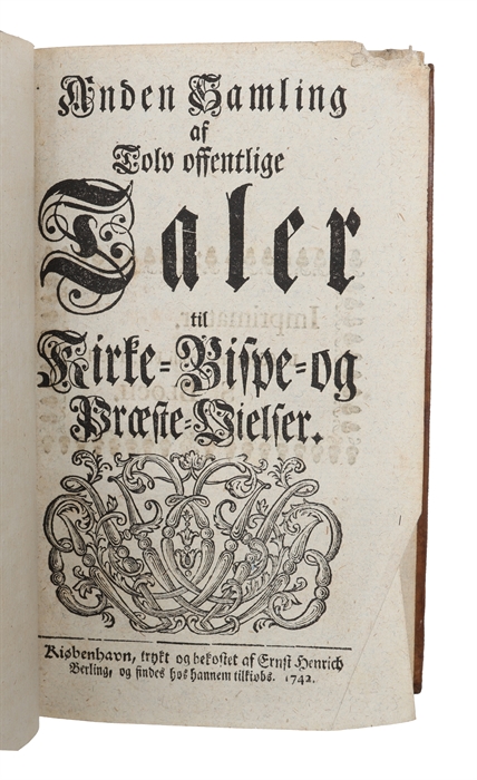 Tolv offentlige Taler holdte ved Kirke- Bispe- og Præste-Vielser, efter Kongl. Allernaadigste Befalning til Trykken udgivne. Først, anden og treidje samling. 3 vols. 