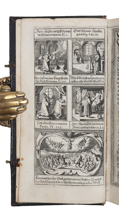 Einer gläubigen und andächtigen Seelen vermehrtes tägliches Bet- Buss- Lob- Und Danck-Opffer. Das ist: Ein grosses vollkomenes Bet-Buch in allerley geistlichen und leiblichen gemeinen und sonderbaren Nöthen und Anliegen zu gebrauchen. 10 parts.