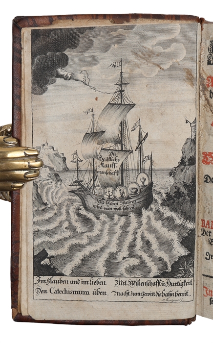 Geistliche Kauffmannschafft, in acht Catechismus-Predigten der Braunschweigischen Gemeine zu St. Catharinen versammlet Anno 1684 (+) Verlohrnes und wiedergefundenes Kind Gottes, aus der Buss-Predigt Christi Luc. 15, 11-24 von verlohrnen und wiedergefu...