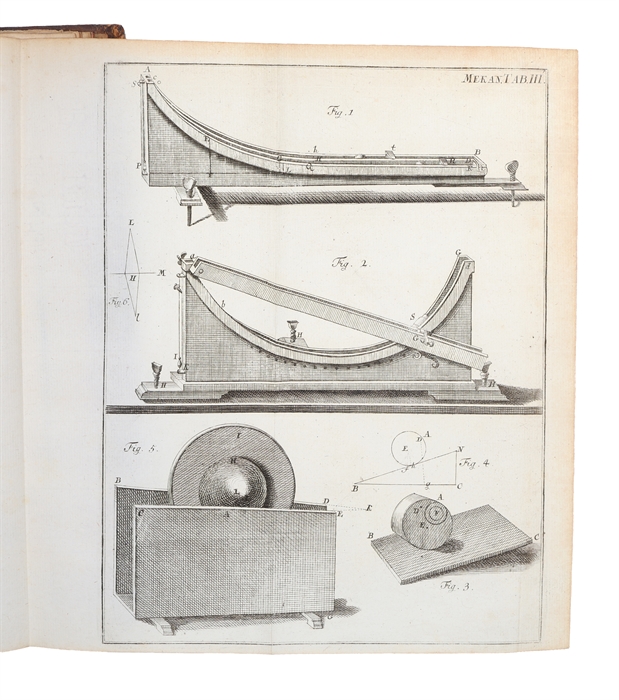 Forelæsninger over Mekanik med hosføiede Tillæg (+) Forelæsninger over Statik og Hydrodynamik med Maskin=Væsenets Theorier som Anden Deel af Forelæsningerne over Mekaniken. 2 vols. 