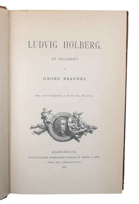 Ludvig Holberg. Et Festskrift. Med tolv Vignetter af Hans Nic. Hansen.