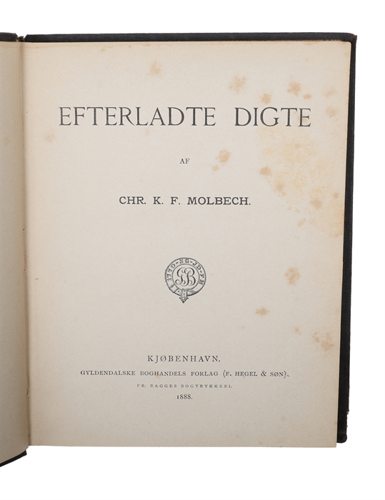 Efterladte Digte.