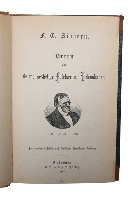 Læren om de menneskelige Følelser og Lidenskaber. Paany udgivet i Anledning af Forfatterens hundredaarige Fødselsdag.