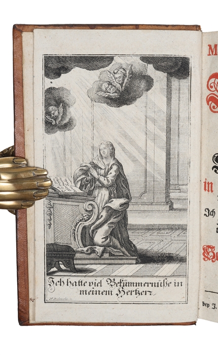 Eine durch die Tröstungen Gottes ergötzte Seele in vielen Bekümmernissenm, nach Anleitung der Worte Davids Psalm 94. v. 19.