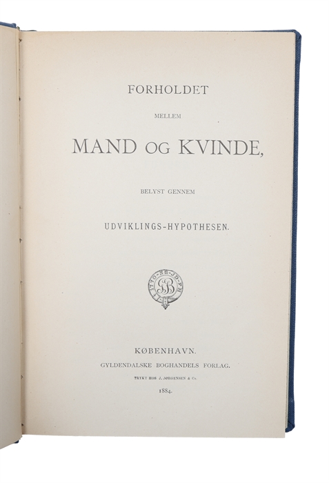 Forholdet mellem Mand og Kvinde, belyst gennem Udviklings-Hypothesen.
