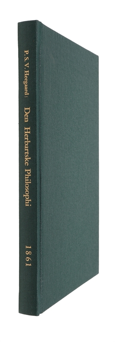 Den herbartske Philosophi. En Afhandling for den philosophiske Doctorgrad.