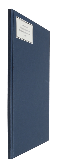 Bidrag til Spörgsmålet om Filosofiens Betydning og Værd. (Nordisk Tidskrift för Vetenskab, Konst och Industri I, 1878, pp. 609-47.)