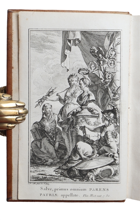 Histoire de Ciceron, tirée de ses écrits et des monumens de son siècle. Vol. 1 - 3 (out of 4) (+) Lettres de Ciceron a M. Brutus et de M. Brutus a Ciceron.