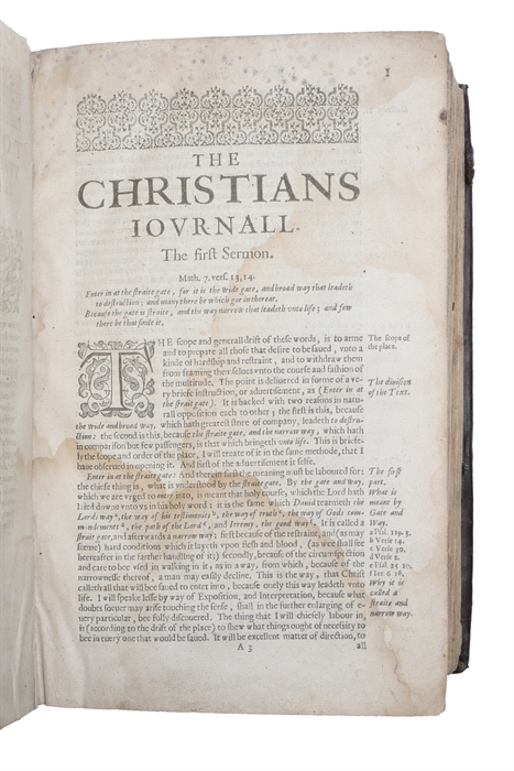 Christians journall; And, the minoritie of the Saints. (The workes of Mr. Sam(uel) Hieron late Pastor of Modbury in Devon).