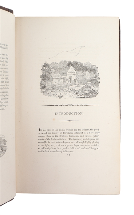 History of British Birds. The Figures engraven on Wood by T. Bewick. 2 vols. (1: History and Description of Land Birds. 2: Containing the History and Description of Water Birds).