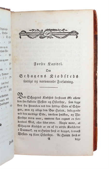 Oekonomisk-physisk Beskrivelse over Schagens Kiøbstæd og Sogn. Forfattet, i Følge Kongelig Ordre. 
