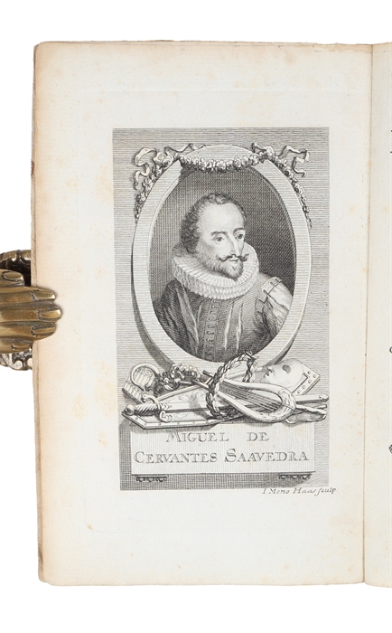 Den Sindrige Herremands Don Quixote af Mancha, Levnet og Bedrifter. Oversat, efter det i Amsterdam og Leipzig 1755, udgivne Spanske Oplag, af Charlotte Dorothea Biehl. 4 vols.