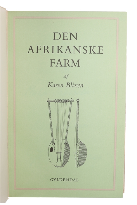 Den afrikanske Farm. (Out of Africa).