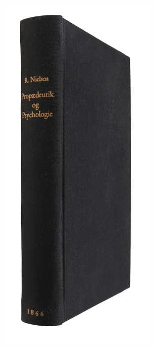 Propædeutik og Psychologie. Cursus for Universitetsaaret 1866-67.