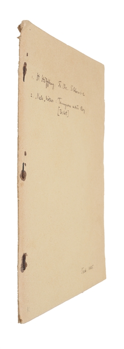 Frederik Christian Sibbern. 1785-1872. I-II + Tennyson og hans sidste Bog. (i: Tilskueren / Aarg. 2 1885)