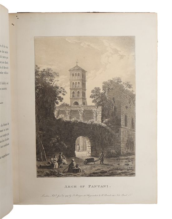 A Select Collection of Views and Ruins in Rome and Its Vicinity, Executed From Drawings Made Upon the Spot, in 1791. 2 Parts. 