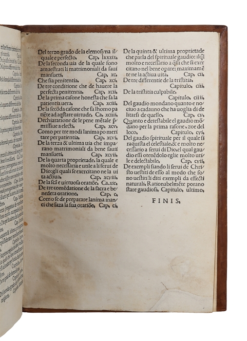 Libro devotissimo chiamato Spechio de prudentia opera nuovamente impressa. 