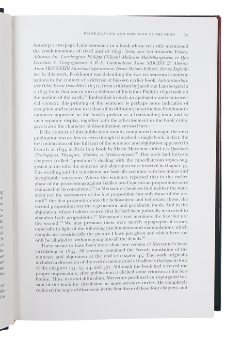 Retrying Galileo, 1633-1992.