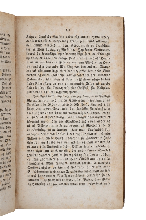 Om Afsindighed og Tilregnelse, et Bidrag til Psychologien og Retslæren.