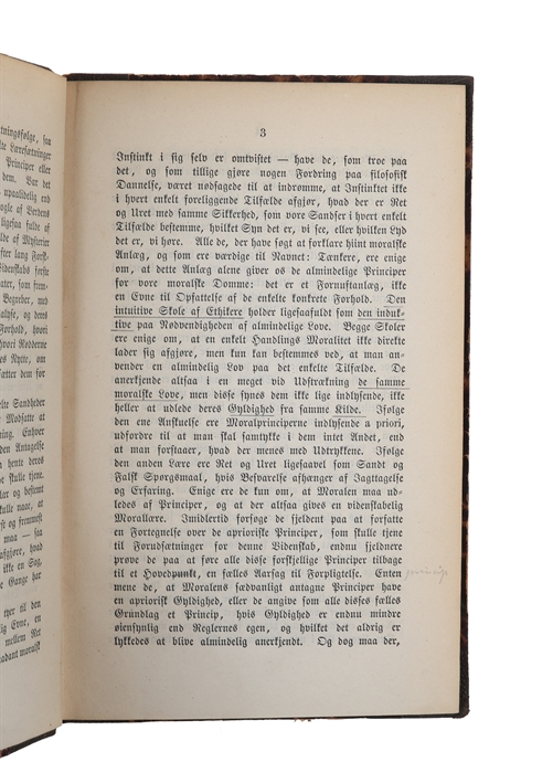 Moral grundet paa Nytte- eller Lykkeprincippet. Oversat og indledet ved G. Brandes. 