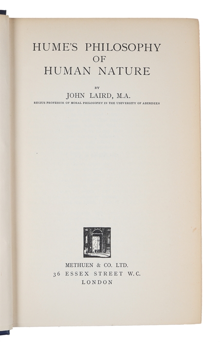 Hume's Philosophy of Human Nature.
