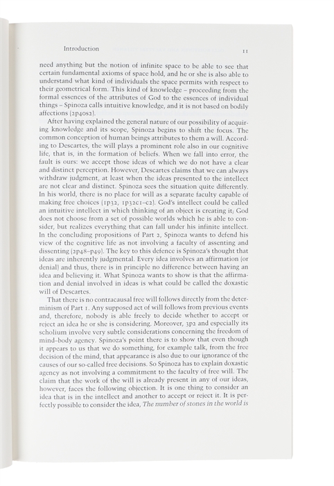 The Cambridge Companion to Spinoza's Ethics.