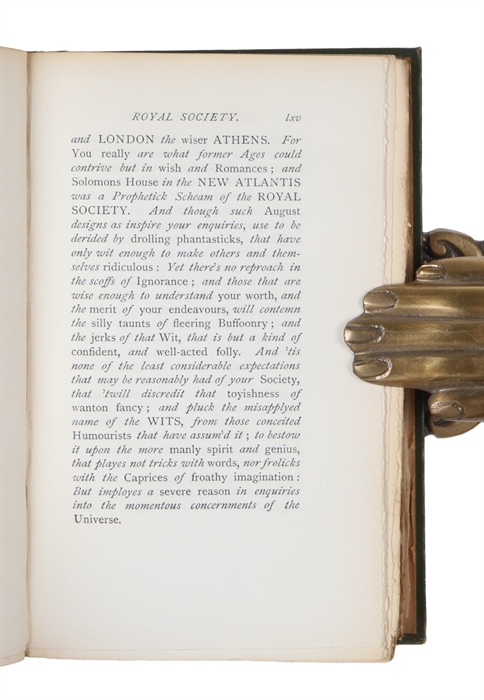 Scepsis Scientifica: or, confest ignorance, the way to science; in an essay of the vanity of dogmatizing, and confident opinion.