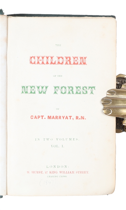 The Children of the New Forest. 2 vols. 
