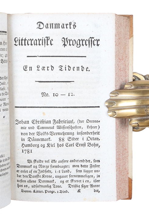 Danmarks litterariske progresser. Første bind. (Vol. 1 out of 4)