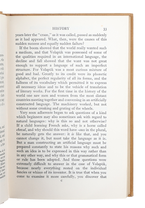 An International Language.