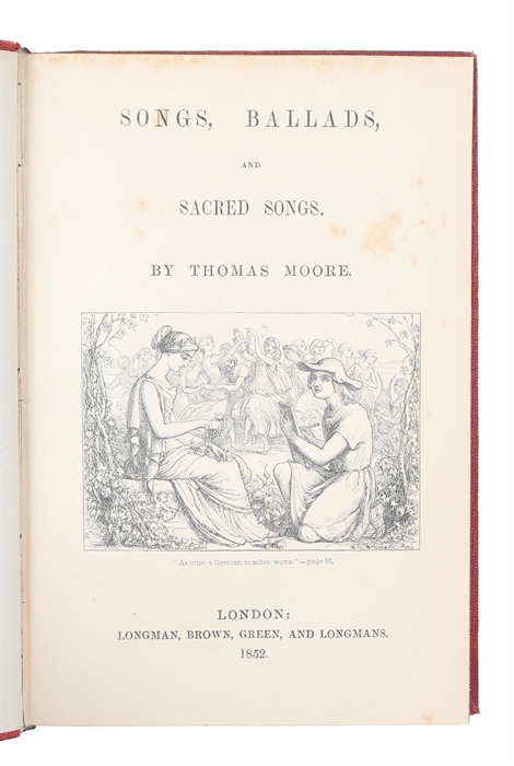 Songs, ballads, and sacred songs.