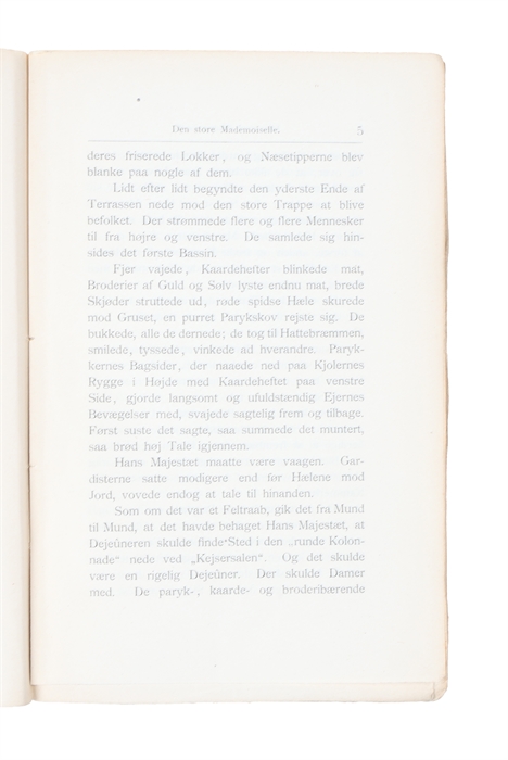 Fra Isle de France og fra Sorø Amt. Fire Fortællinger. 