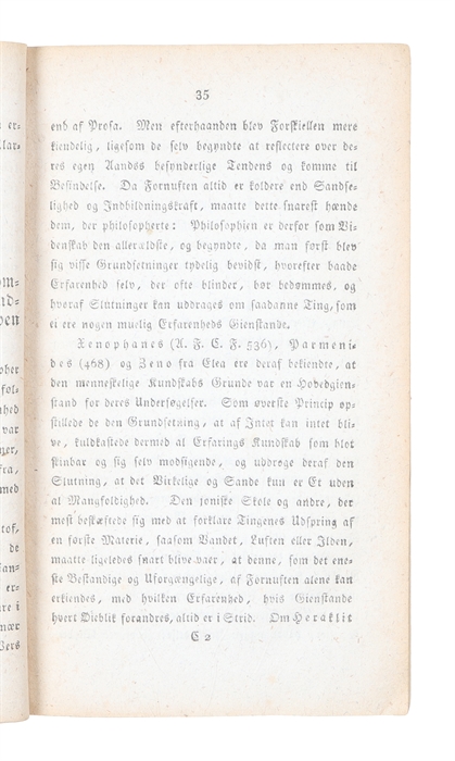 Om Philosophiens Natur Og Dele. En dogmatisk og historisk Indledning til denne Videnskab.